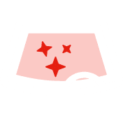 Illustration of a broken windshield Illustration of small breaks on a windshield