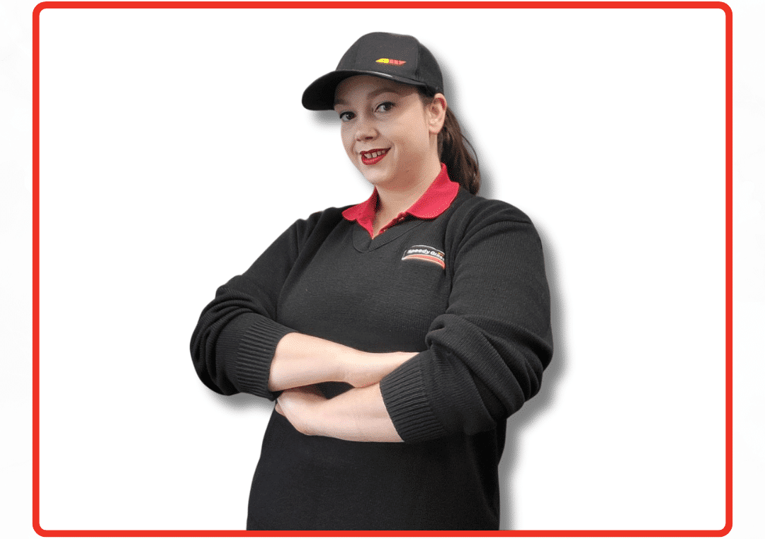 Zoë Zoë, manager of a Speedy Glass service centre